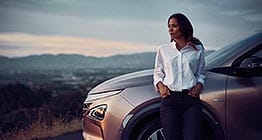 nexo 2019 with woman